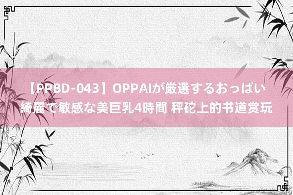 【PPBD-043】OPPAIが厳選するおっぱい 綺麗で敏感な美巨乳4時間 秤砣上的书道赏玩